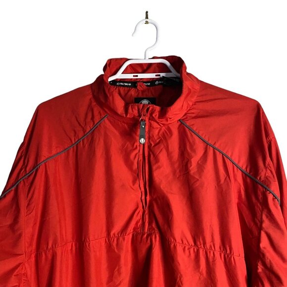 Sunice Weather Red 1/2 Zip Windbreaker Jacket - Picture 2 of 12